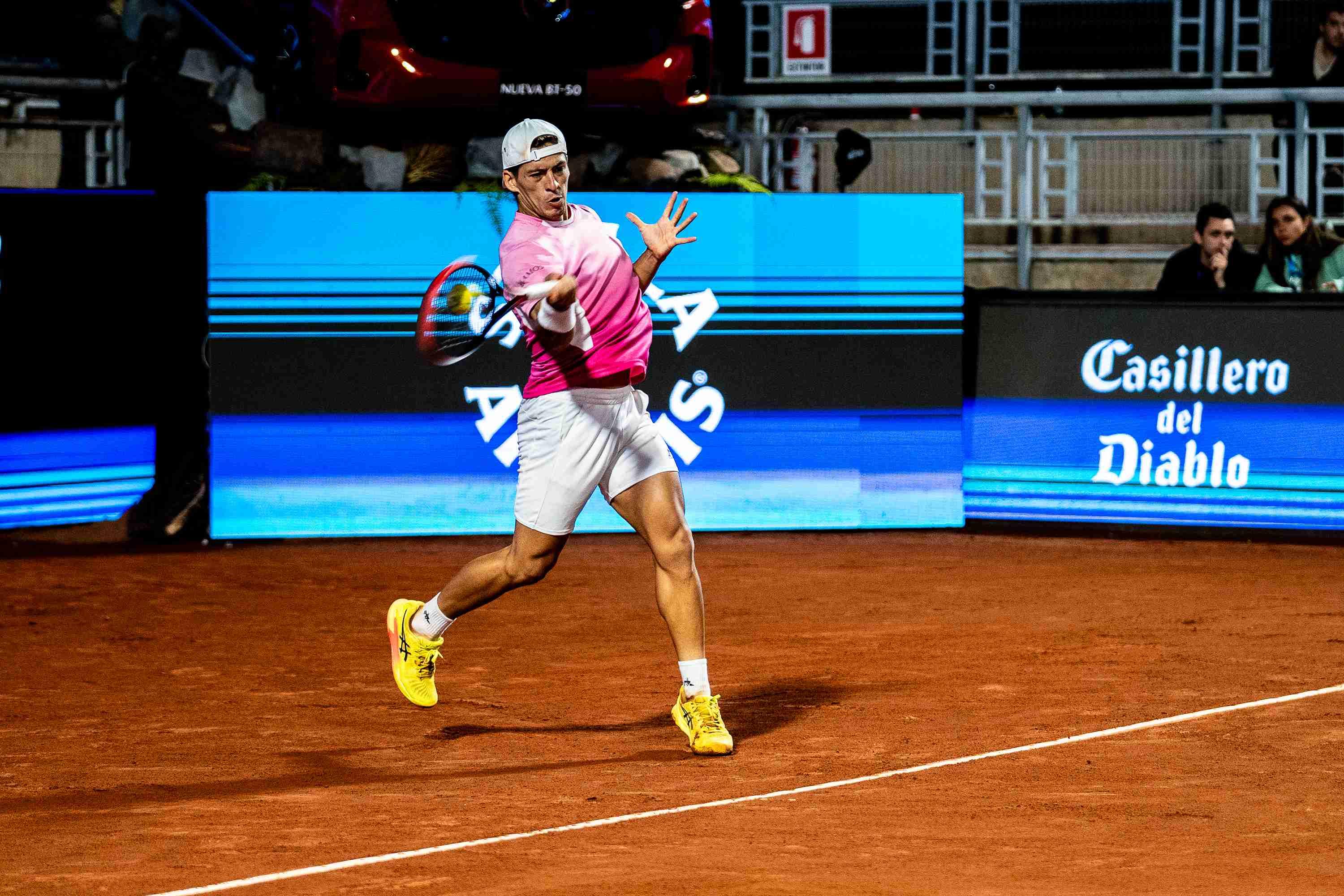 Sebastián Báez jugará su décima final ATP en Santiago, y lleva un 77% de efectividad