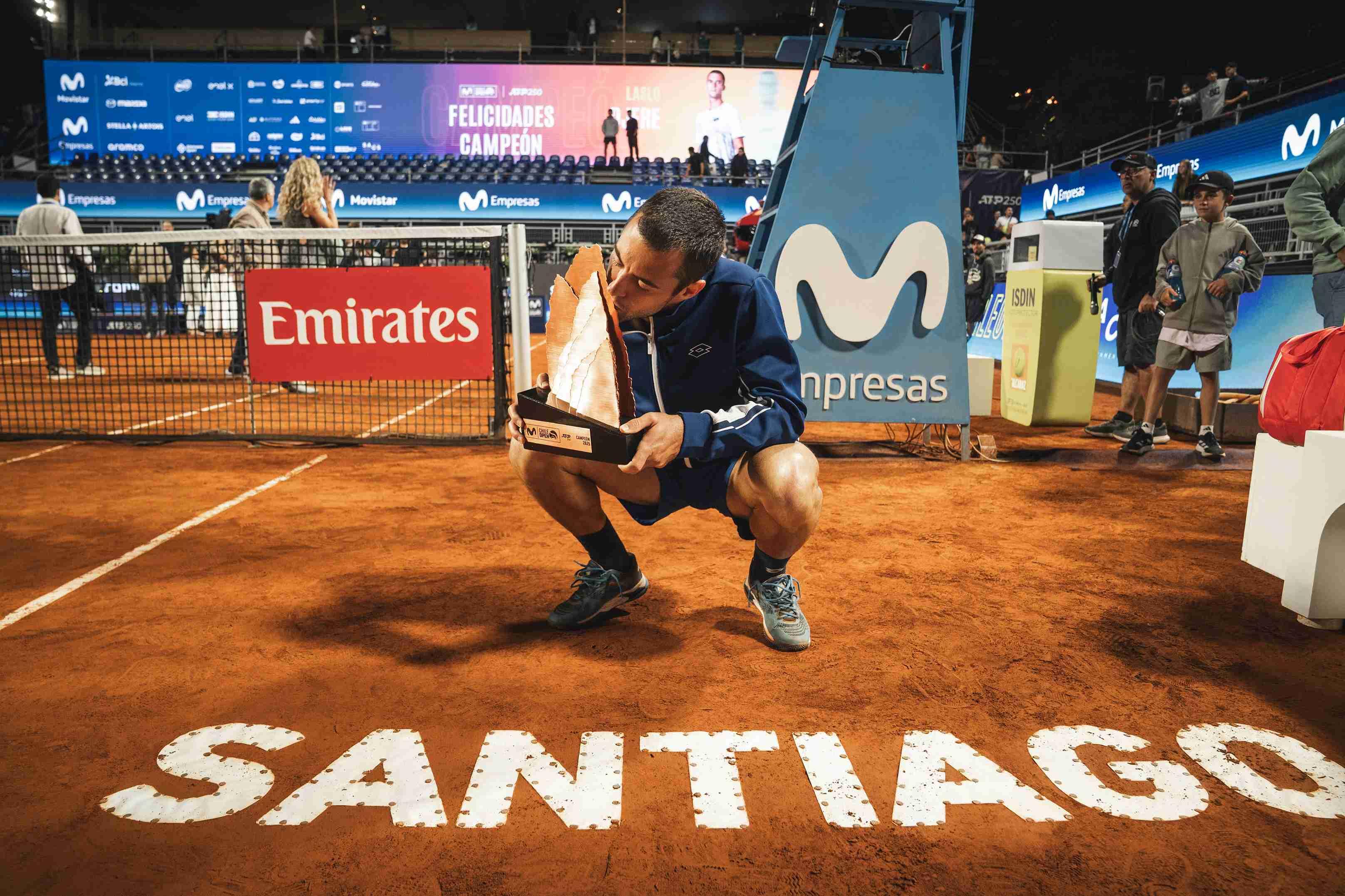 Laslo Djere, campeón del Movistar ChileOpen 2025